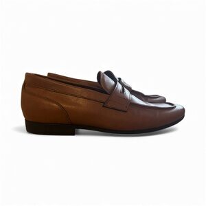 Call It Spring Tan Leather Loafers